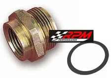 26-26 Holley Fuel Bowl Inlet Fitting 3/8" Tube Or 5/8 Inverted Flare 7/8-20 A61