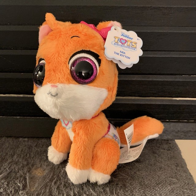 Plush New With Tags Disney Junior TOTS MIA The Kitten | eBay