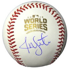 Cubs JON LESTER Signed Rawlings Official 2016 World Series Baseball - SCHWARTZ