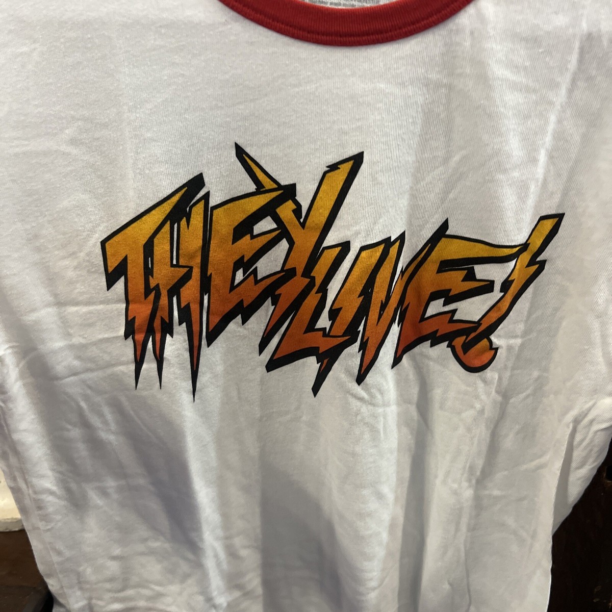 THEY LIVE T-Shirt Roddy Piper Hot Rod FONT MEDIUM Rowdy WWF WWE