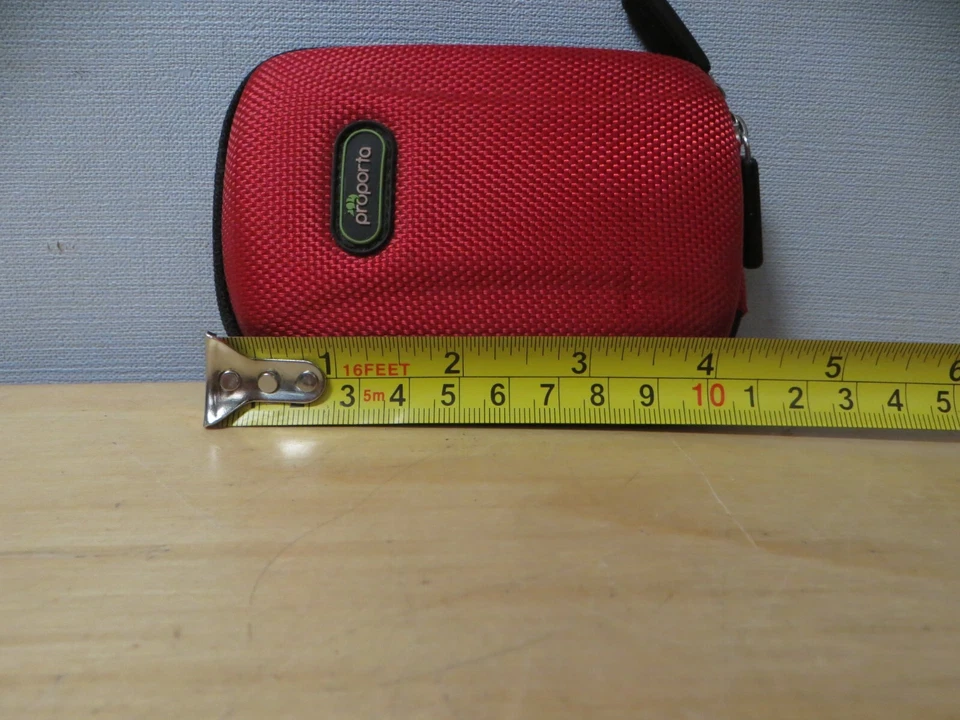 Estojo pequeno Proporta vermelho 4"x3" VGC inc IVA - Imagem 3 de 4