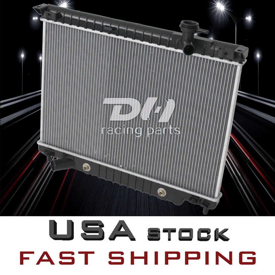 Радиатор подходит для 2002-09 Chevy Trailblazer GMC Envoy 2005-09 Saab 9-7x 4,2 л l6 #2458 - Изображение 3 из 4