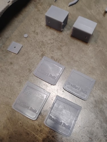 3D Printed 1/25 Bradford Built flat deck, 104mm width, Dually Version - Picture 4 of 8