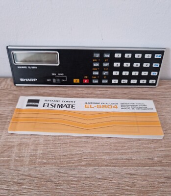 Sharp Elsi Mate EL 5804 Mit Anleitung Taschenrechner Top Elsimate 