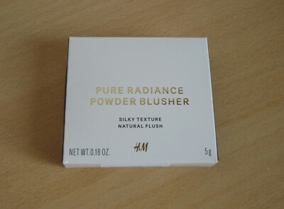 H&M Beauty Pure radiance powder blusher Rouge blush Cameo pink NIEUW