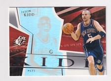 2003-04 Upper Deck UD SpX #50 JASON KIDD New Jersey Nets HOF QTY AVAILABLE