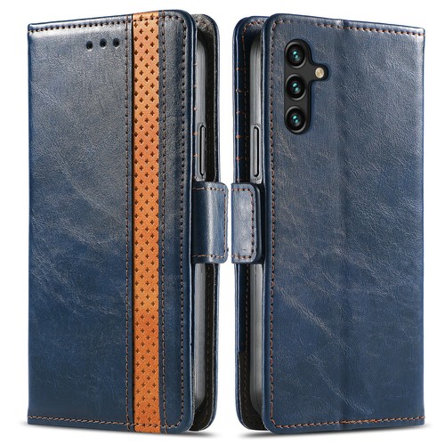For Samsung Galaxy A06 A16 A26 A36 A56 Men's Vintage Leather Wallet Stand Case - Picture 27 of 85