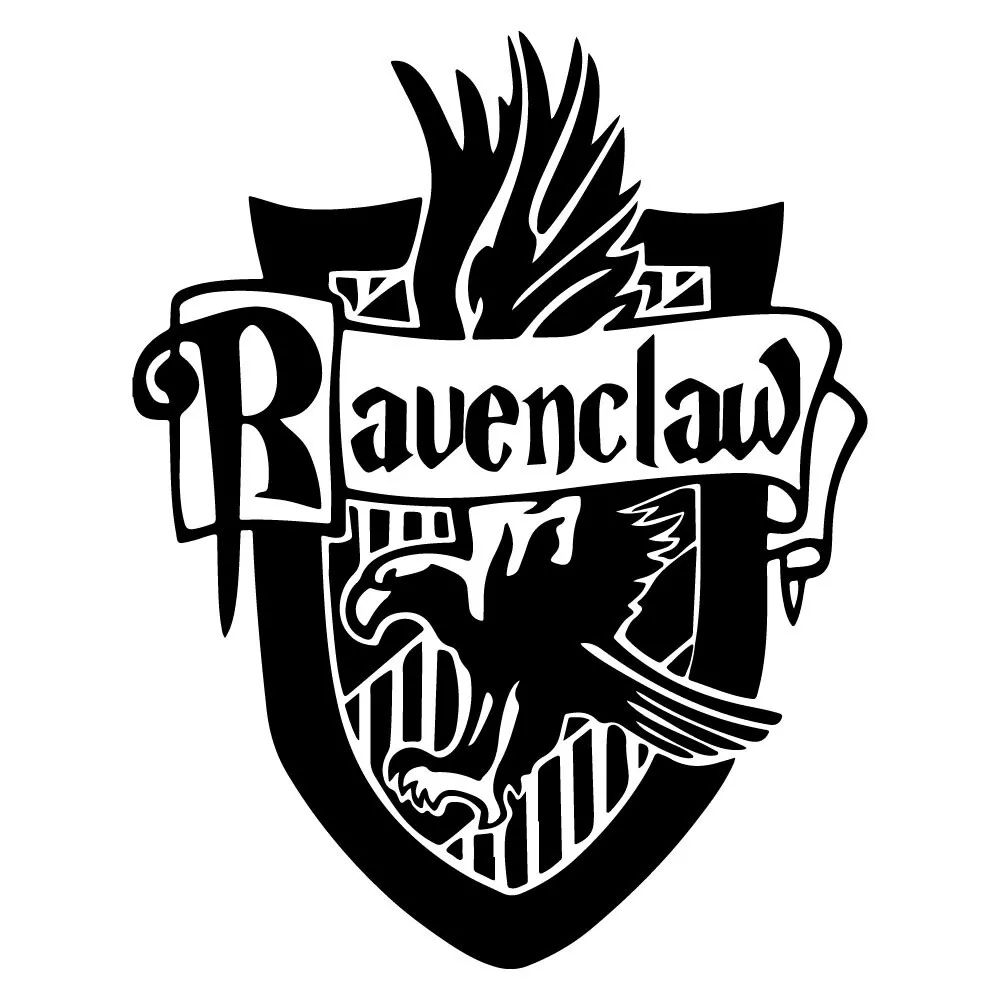 HP Ravenclaw House Raven Shield Vinyl Sticker Car Decal