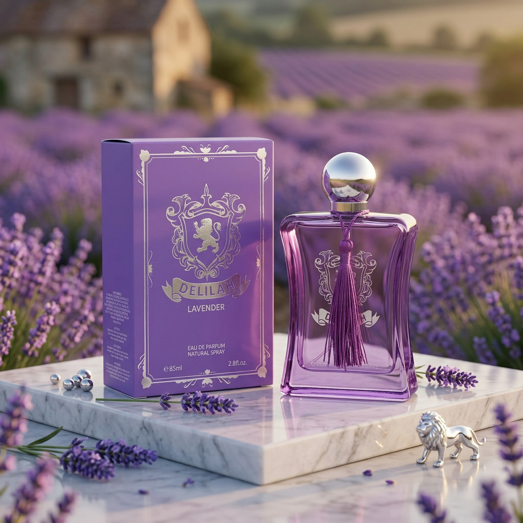 Delilah Lavender Eau de Parfum Natural Spray for Women, 85ml / 2.8 fl oz