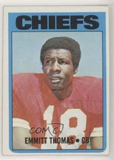 1972 Topps Emmitt Thomas #157 HOF 7ut