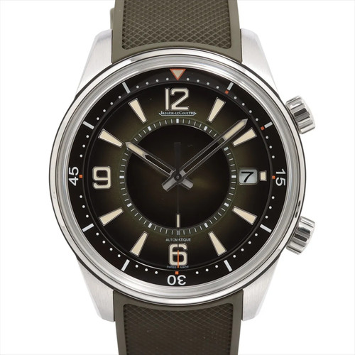Jaeger-LeCoultre Polaris Date Q906863J SS SS & Rubber AT Green-Face