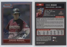 2006 Bowman Chrome Refractor Craig Biggio #196 HOF