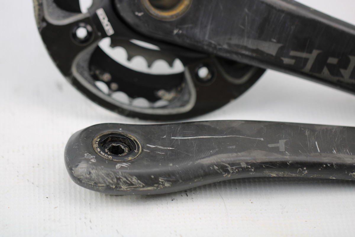 SRAM GXP カーボンクランク 175mm SRAM GXP CARBON CRANKSET 175mm 22-33t Double/Triple 650g