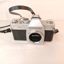 Vintage Mamiya Sekor 500TL Film Camera Body For Parts Restoration