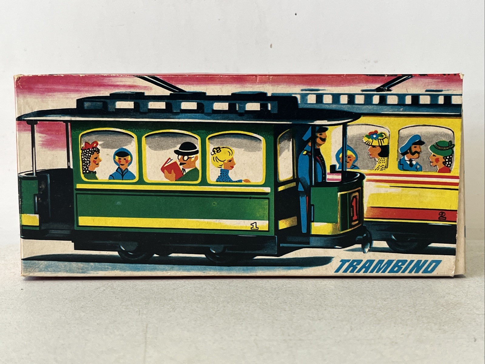 Trambino Tram Trolly 2125 or Train Wagon Trolley Made In GDR East Germany 1960’s