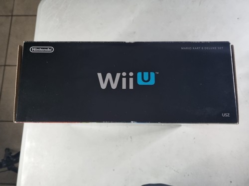 Nintendo Wii U Mario Kart 8 Deluxe Set Sistema 32GB - Negro Nuevo Precintado - Imagen 3 de 15