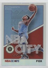 2019-20 Panini NBA Hoops Premium Stock NBA City Holo De'Aaron Fox #29 uk2