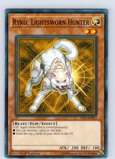 Yu-Gi-Oh TCG Ryko, Lightsworn Hunter YS17-EN017 1st Edition Common Card NM