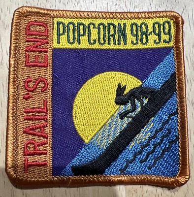 Vintage BSA Boy Scouts of America trails end popcorn 1998-1999 Patch