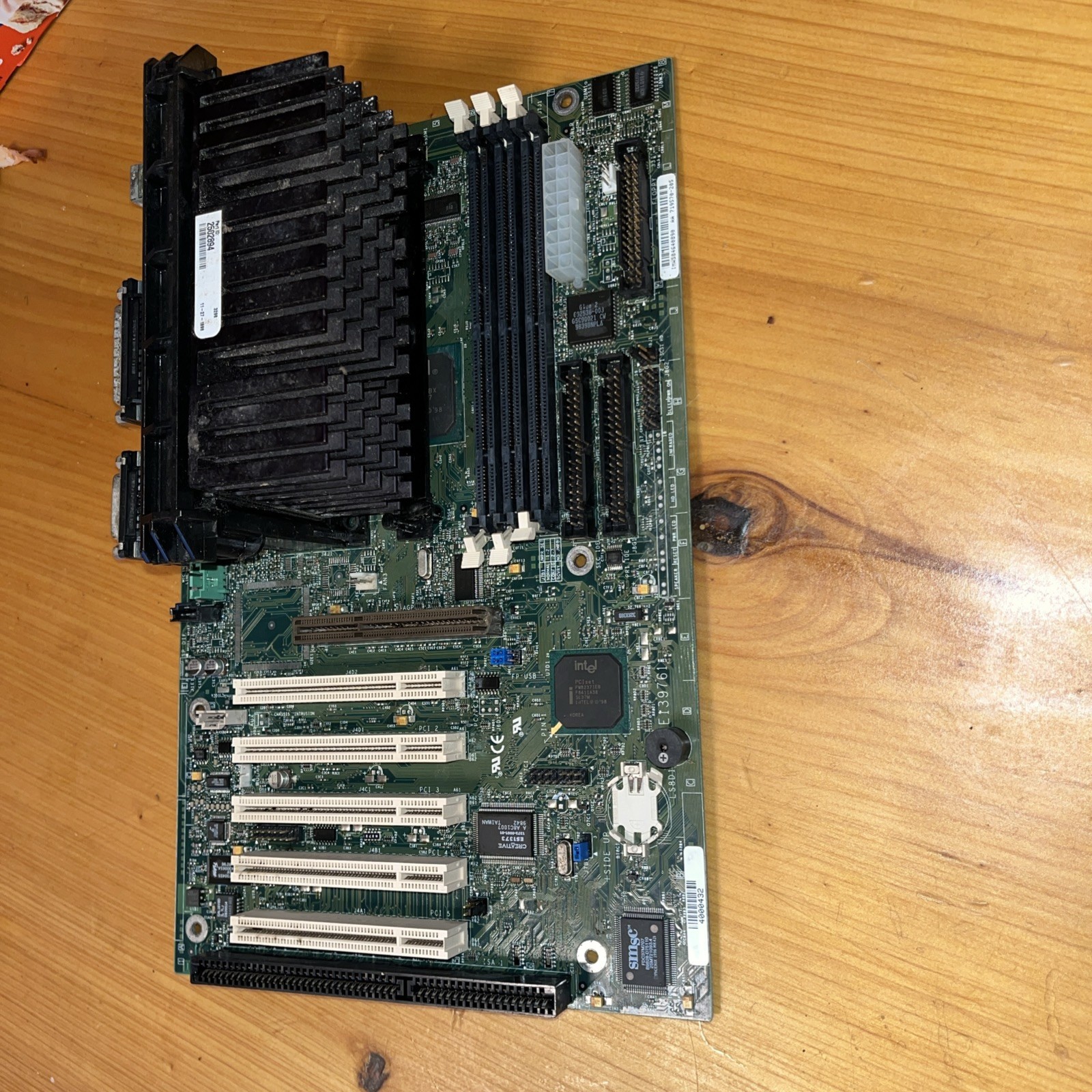 Dell E139761 Pentium II 233MHz Motherboard with RAM, ISA/PCI/AGP Slots
