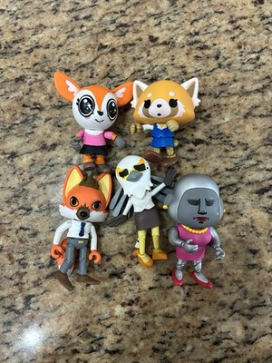 Lot Of 5 The Loyal Subjects AGGRETSUKO Action Vinyl Mini Figures