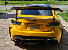 Lexus Rc F Voltex Wing Stand Extensions - 14 Thick Aluminum Powder Coated Lexus Rc F Voltex Wing Stand Extensions - 14 Thick Aluminum Powder Coated