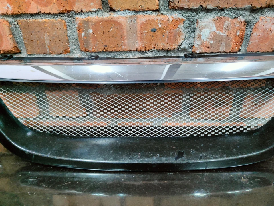 Máscara de parrilla delantera negra JDM MUGEN Honda FR-V FRV Edix BE1 BE3 04-06 Foto 3 de 4