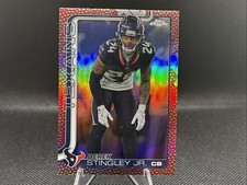 Topps Chrome 2025/26 Leather Refractor Stingley Jr. Texans Football Card #116