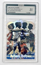 1995 Pacific Prisms Antonio McDyess Crown Die Cut #P1 - AGS 9.5 Mint+