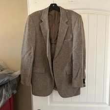 Harris Tweed Wool Jacket USA Blazer Mens Stafford