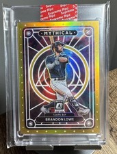 Brandon Lowe Mythical Gold #1/10 MTH-16 2022 Panini Donruss Optic