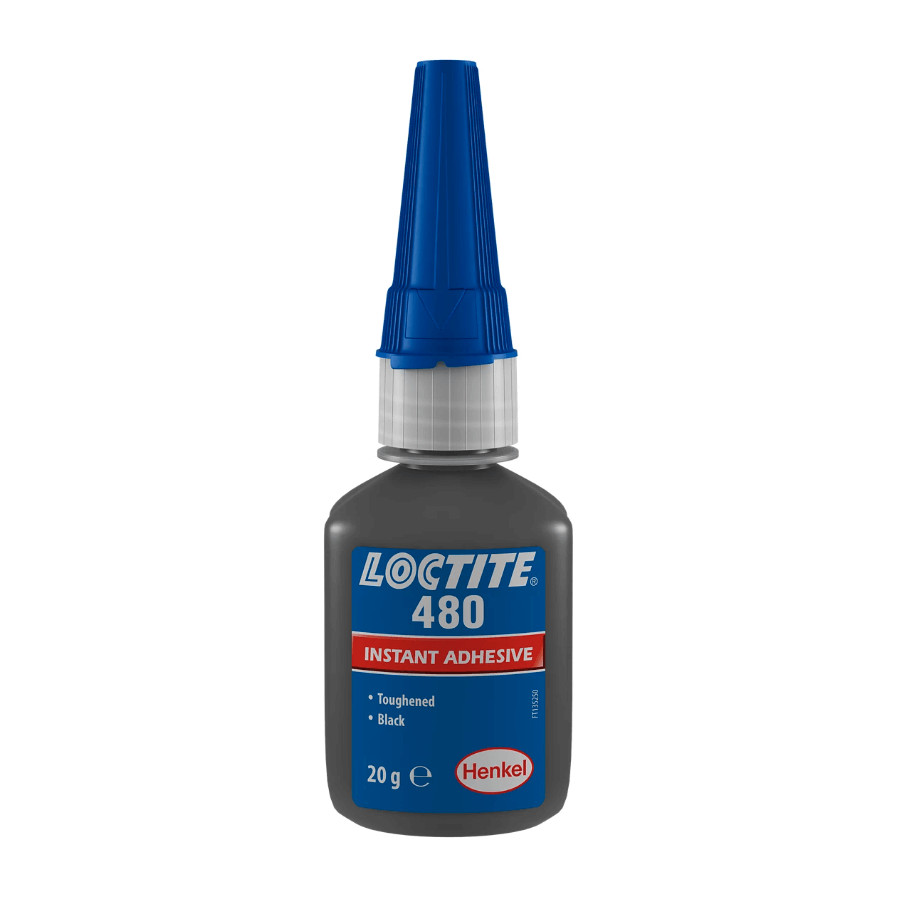 Loctite 480 colle instantanée noire de 20g pour réparation de vélos et équipements sportifs