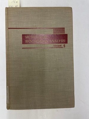 Methods of Biochemical Analysis Volume IV (4) David Glick: