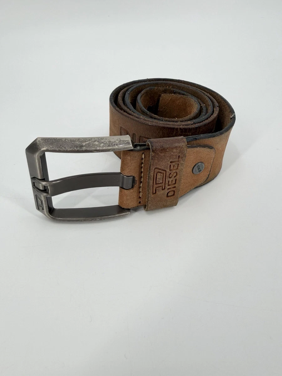 Diesel Leather Brown Belts for Men for sale - eBay
