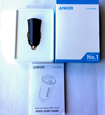 Anker No.1 New in Box Mobile 30W / 2 Ports Charger