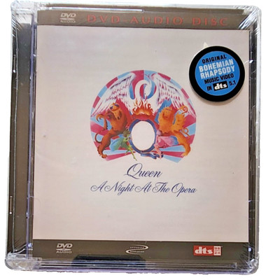 Queen A Night At The Opera DVD-Audio DTS 5.1 Surround Hi-Res NEW Sealed OOP