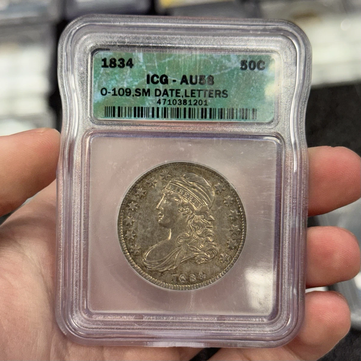 ICG Grade AU 58 US Half Dollar Coins for sale | eBay