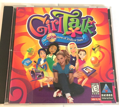 Girl Talk The CD-ROM Game Of Truth Or Dare PC Windows 95/98 1998