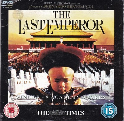 THE LAST EMPEROR ( THE TIMES Newspaper DVD ) Bernardo Bertolucci