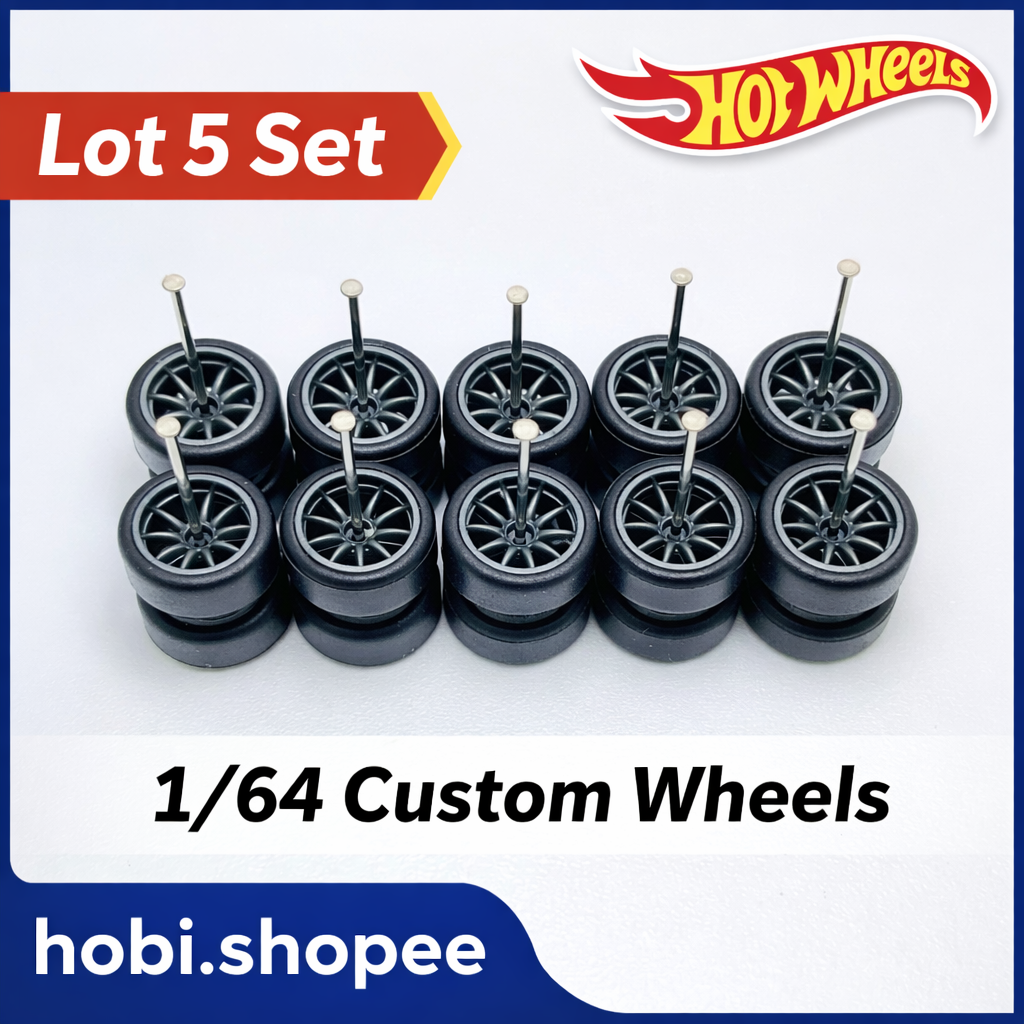 RL07 Lot 5 Set Hot wheels 1/64 Real Rider # 10 Spoke CE28 Dark