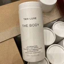 Tan-Luxe  Illuminating Self-Tan Drops - Medium/Dark - 1.69 Fl Oz NEW