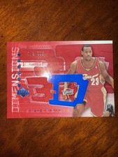 2003-04 Upper Deck Triple Dimensions - 3-D Memorabilia LeBron James #3DW13...