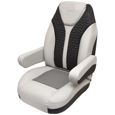 Godfrey Monaco Pontoon Boat Reclining Helm Seat 485972 | Gray