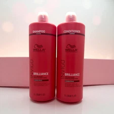 Wella Invigo Brilliance Shampoo & Conditioner Duo 33.8oz Coarse Color Care