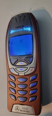 Rare Vintage Nokia 6310i - Brown (Unlocked) Superb Unique Blue-Ice Blue Custom 
