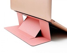 MOFT Laptop Stand MacBook Adhesive Adjustable Foldable PINK fits Laptop to 17"