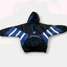 Vintage 90s Starter Orlando Magic Jacket Large Quarter Zip RARE MENS PUFFER NBA
