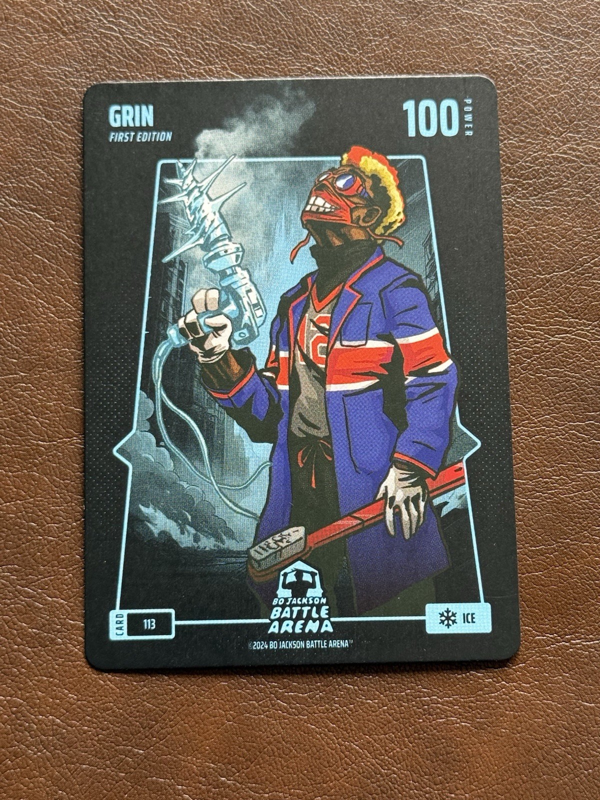 2024 Bo Jackson Battle Arena Francisco Lindor Grin First Edition Ice #113