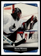 1999-00 Upper Deck Victory Kevin Weekes Vancouver Canucks #297