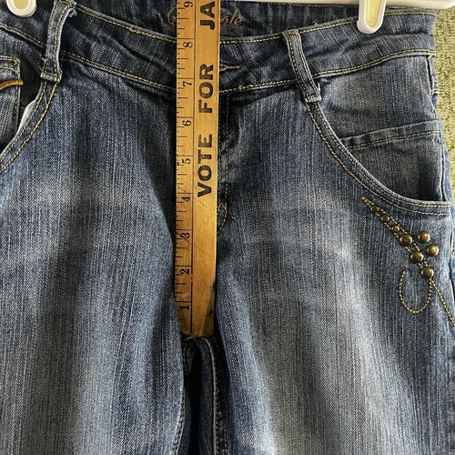Southpole Youth Jeans Shorts 9 Blue Casual Streetwear Urban Casual Knee Length - Picture 4 of 9